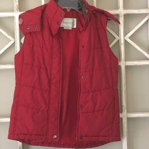 Van Husen vest with removable hood